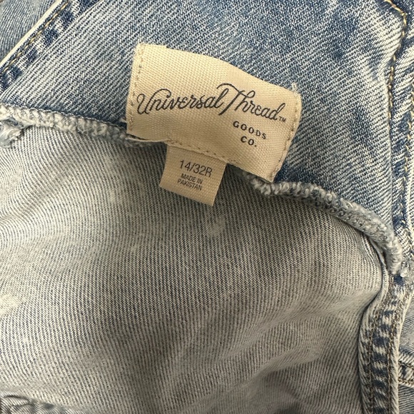 Universal Thread Light Blue Denim Overalls - Picture 4 of 4